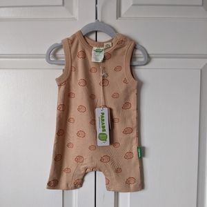 BNWT Parade Organics romper, 6-12M